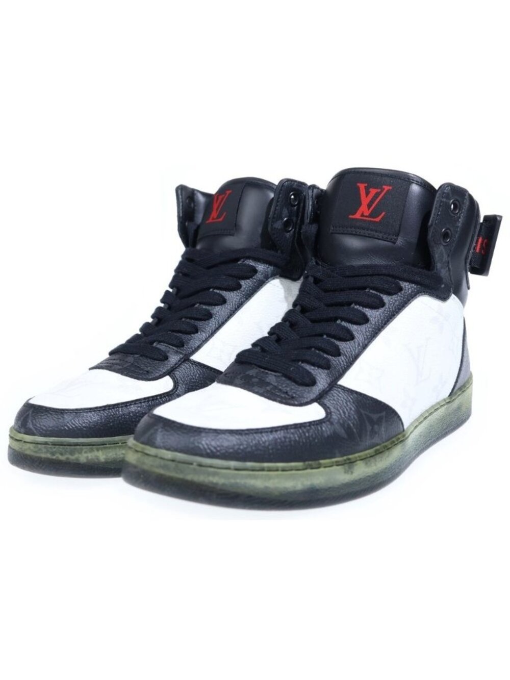 Louis Vuitton Rivoli Sneaker Black White - Picture 2 of 6